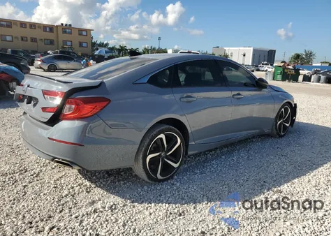 2021 Honda Accord Sport from USA, damaged, VIN 1HGCV1F34MA098201